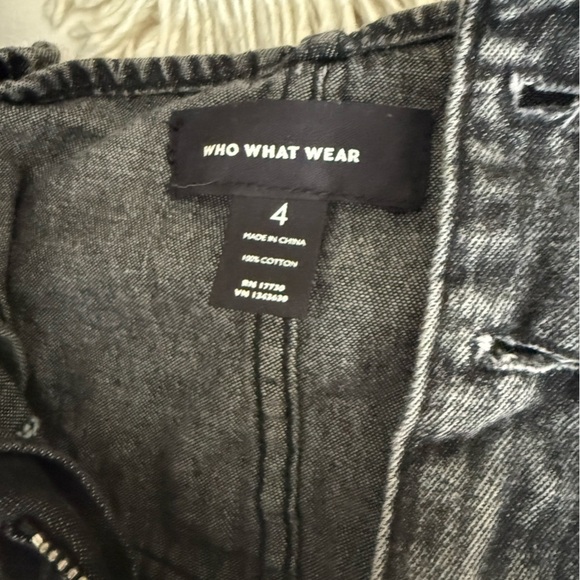 Who What Wear Gray Mini Skirt - Picture 3 of 4